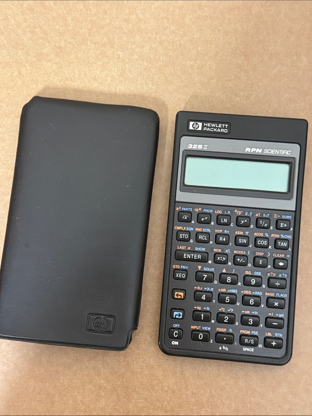 HP 32S II RPN Scientific Calculator in Black
